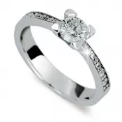 Zásnubný prsteň s diamantmi ZP1961D