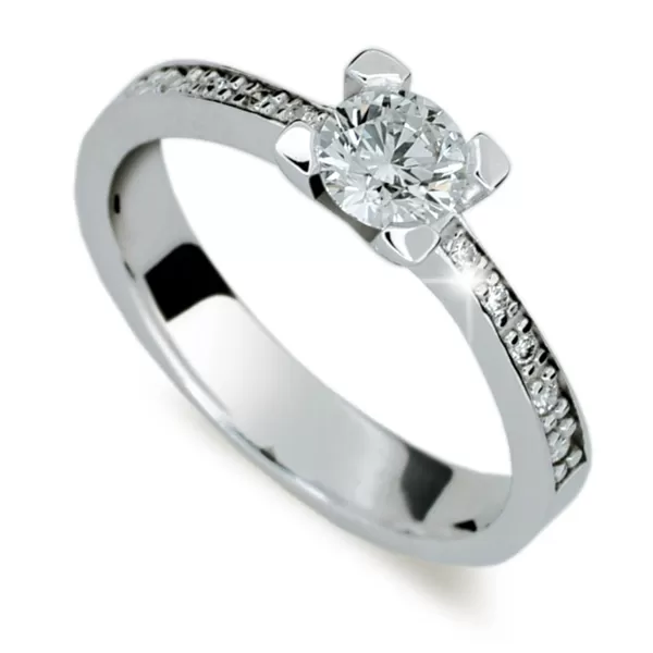 Zásnubný prsteň s diamantmi ZP1961D