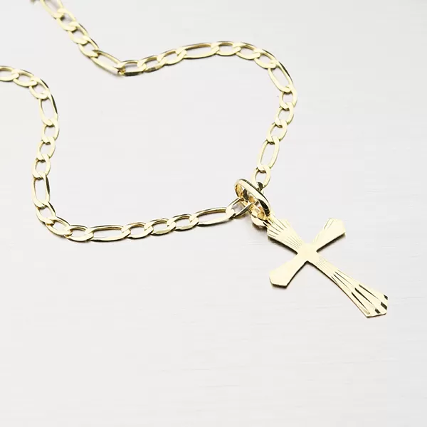 Krížik zo žltého zlata 132-2032