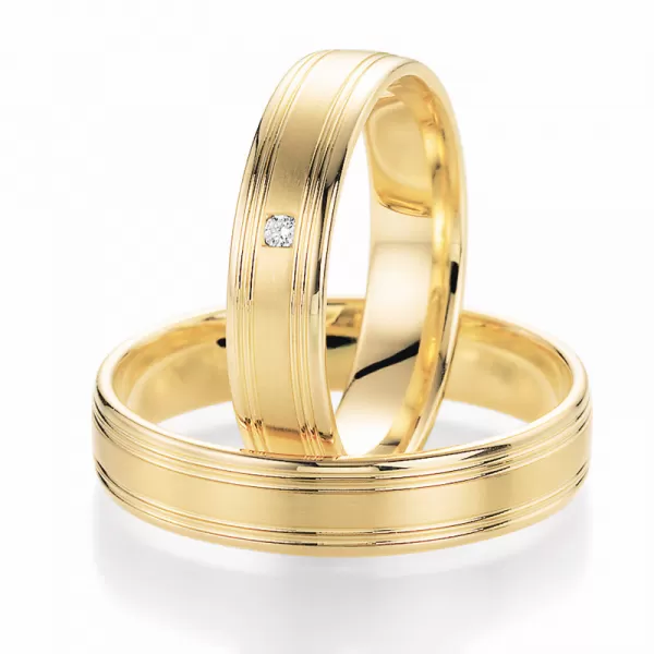 Snubné prstene s diamantom SP-10150