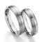 Snubné prstene oceľové s titánom TS608