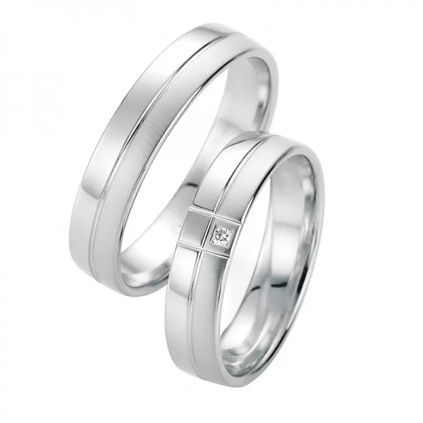 Snubné prstene s diamantom SP-10050