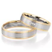 Snubné prstene s diamantmi SP-10270