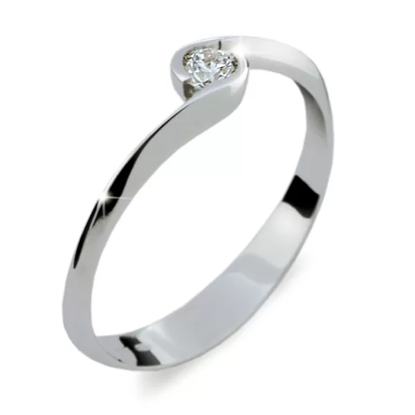 Zásnubný prsteň so zirkónom ZP1914