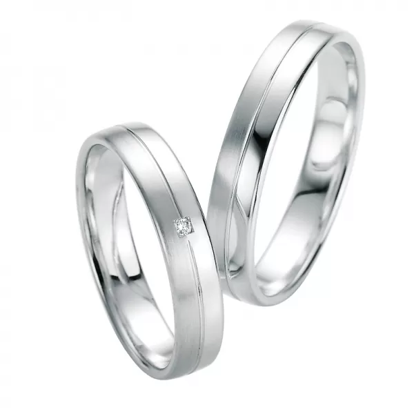 Snubné prstene s diamantom SP-10090