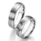 Snubné prstene oceľové s titánom TS604