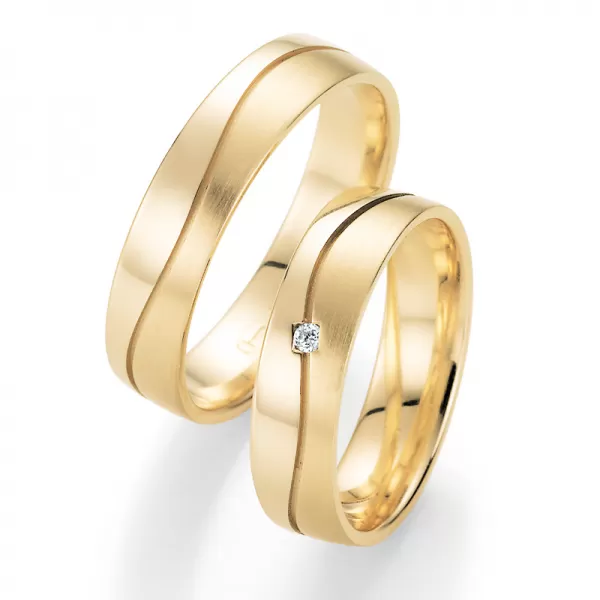 Snubné prstene s diamantom SP-10170