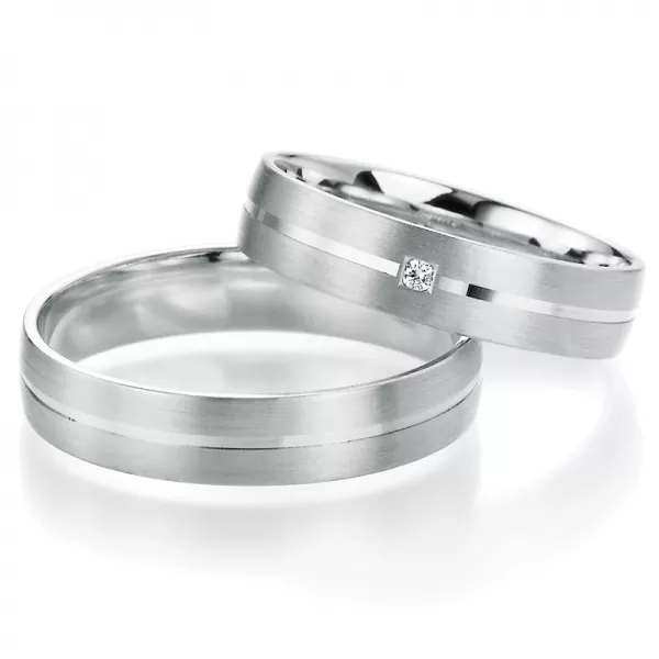 Snubné prstene s diamantom SP-10030