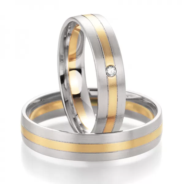 Snubné prstene s diamantom SP-10250