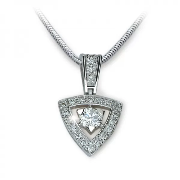 Prívesok s diamantmi DF1991