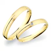 Snubné prstene zlaté SP-261Z