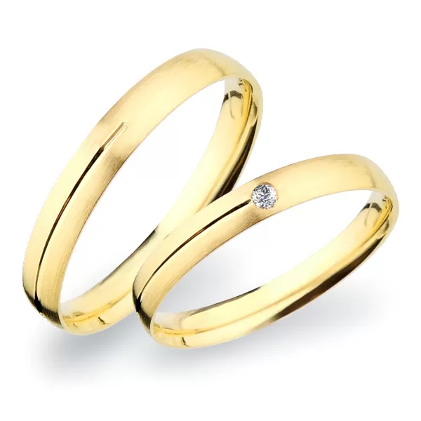 Snubné prstene zlaté SP-261Z