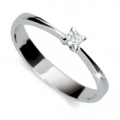Zásnubný prsteň so zirkónom ZP1958