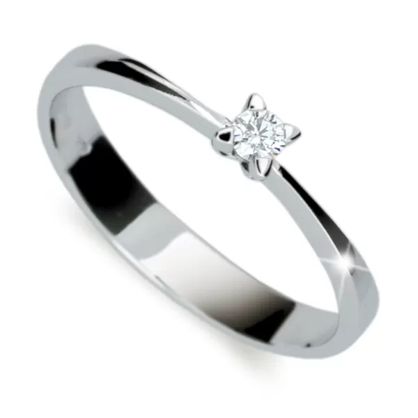 Zásnubný prsteň so zirkónom ZP1958