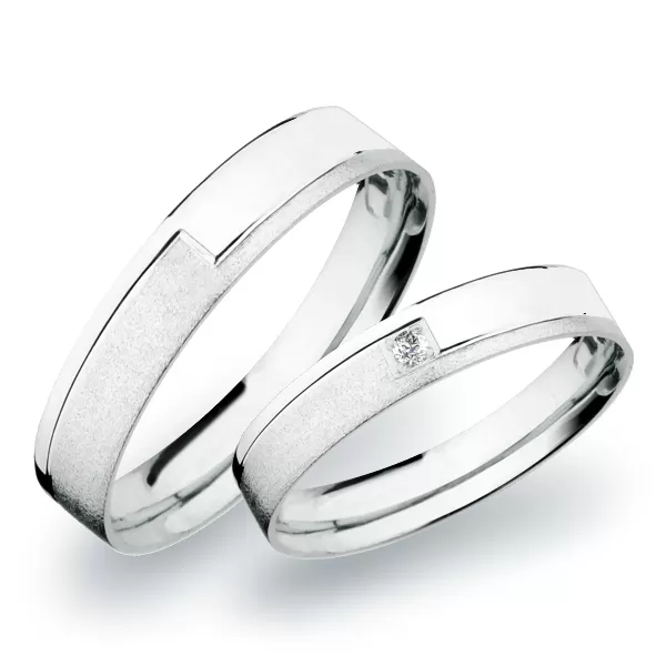 Zlaté snubné prstene SP-263B