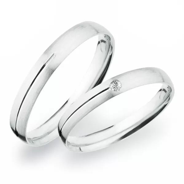 Zlaté snubné prstene SP-261B