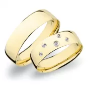 Zlaté snubné prstene SP-262Z