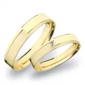 Zlaté snubné prstene SP-263Z