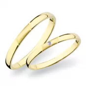 Snubné prstene zlaté SP-265Z