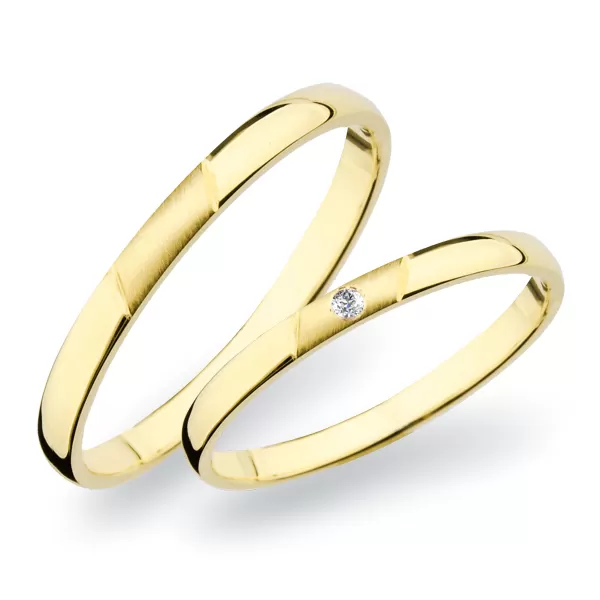 Snubné prstene zlaté SP-265Z