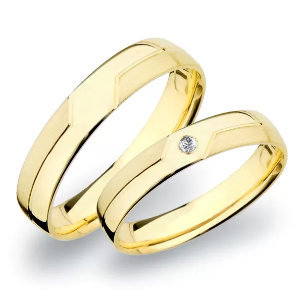 Snubné prstene zlaté SP-267Z