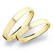 Snubné prstene zo zlata SP-264Z