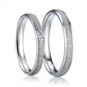 Oceľové snubné prstene SP-7007