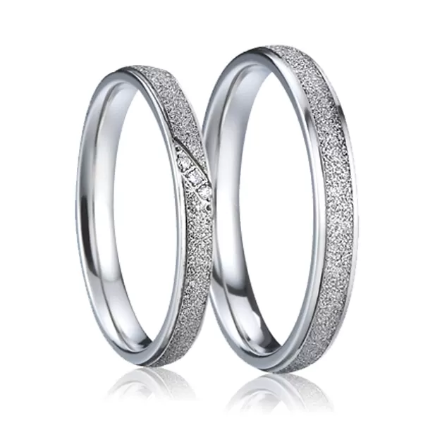 Oceľové snubné prstene SP-7007