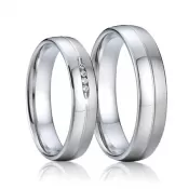 Oceľové snubné prstene SP-7011