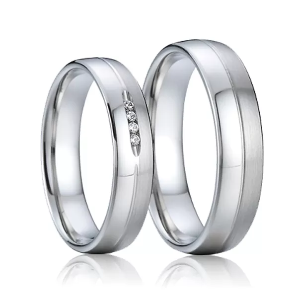 Oceľové snubné prstene SP-7011