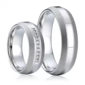 Oceľové snubné prstene SP-7002