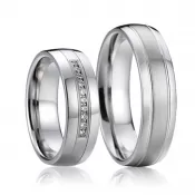 Oceľové snubné prstene SP-7015