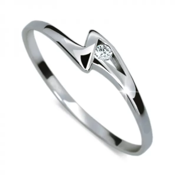 Dámsky prsteň s diamantom DF1138