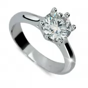 Dámsky prsteň s diamantom DF1885