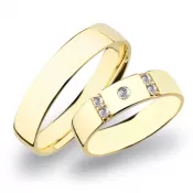 SP-272 Zlaté snubné prstene SP-272Z