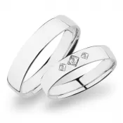 SP-274 Snubné prstene biele zlato SP-274B