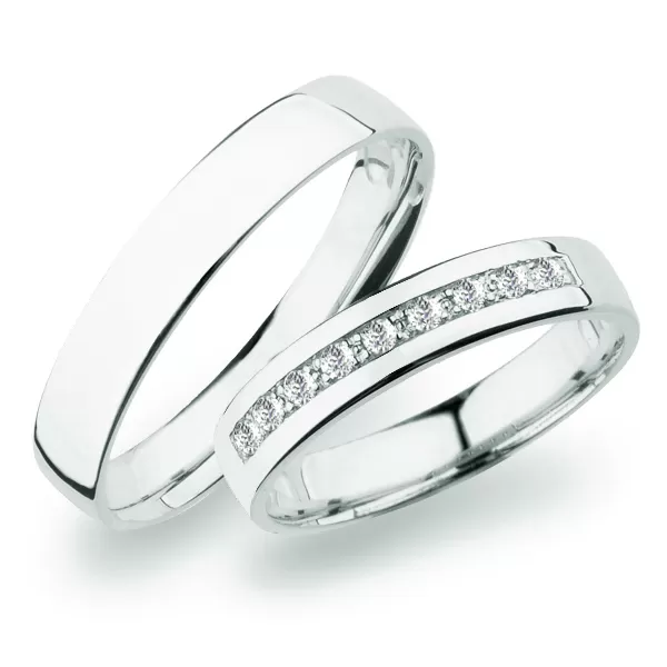 Zlaté snubné prstene SP-276B