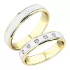 Snubné prstene zo žltého zlata SP-251Z