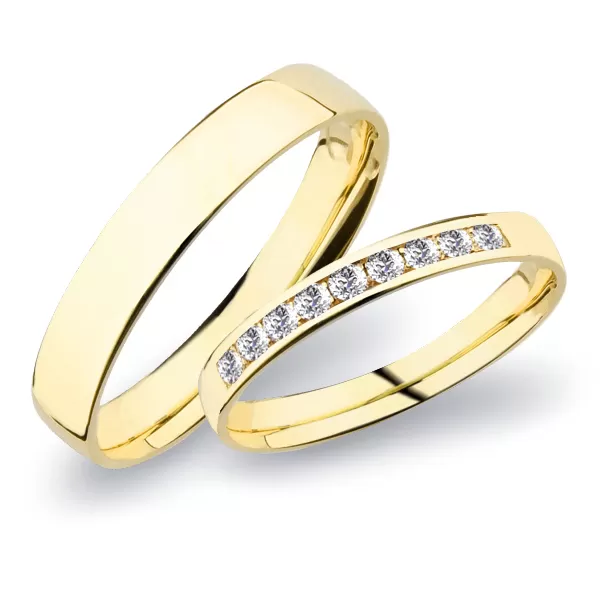 SP-277 Snubné prstene žlté zlato SP-277Z