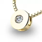 Zlatý prívesok zo žltého zlata 10912-ZL-ZIR