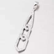 Elegantný strieborný prívesok AP1465