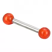 Oceľový piercing do obočia GBDP031