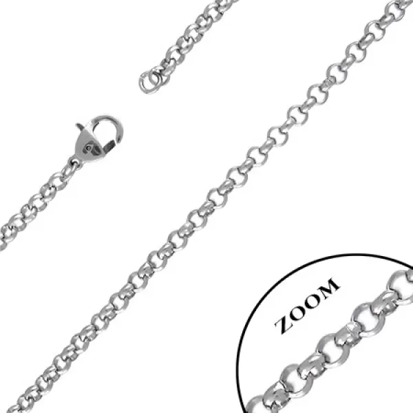 Oceľový reťazec - hrachový GCNE001