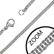 Oceľová retiazka Rombo 4mm GCVM054