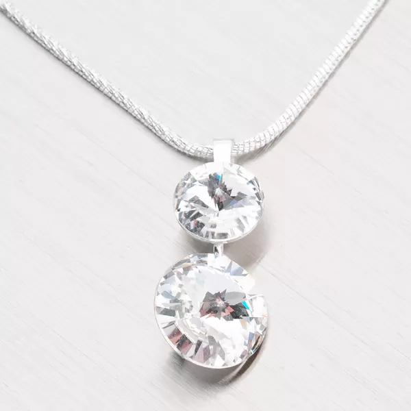 Prívesok s kryštálmi D139B-JK