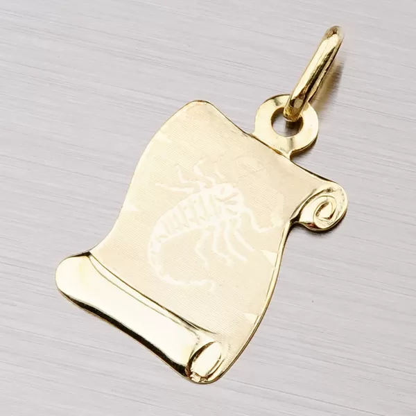 Zlatý prívesok - Škorpión 43-2077-10