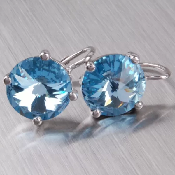 Strieborný prsteň s kryštálom 6T1225M