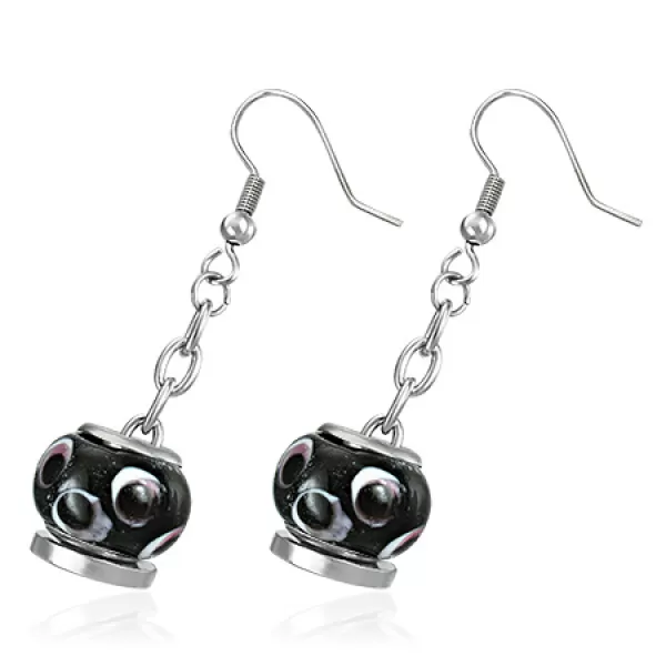 Oceľové visiace náušnice GECJ031