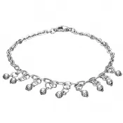 Oceľový náramok s guličkami GHBO329