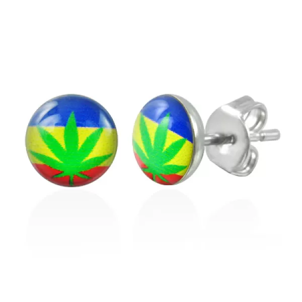 Náušnice z chirurgickej ocele GLEB031